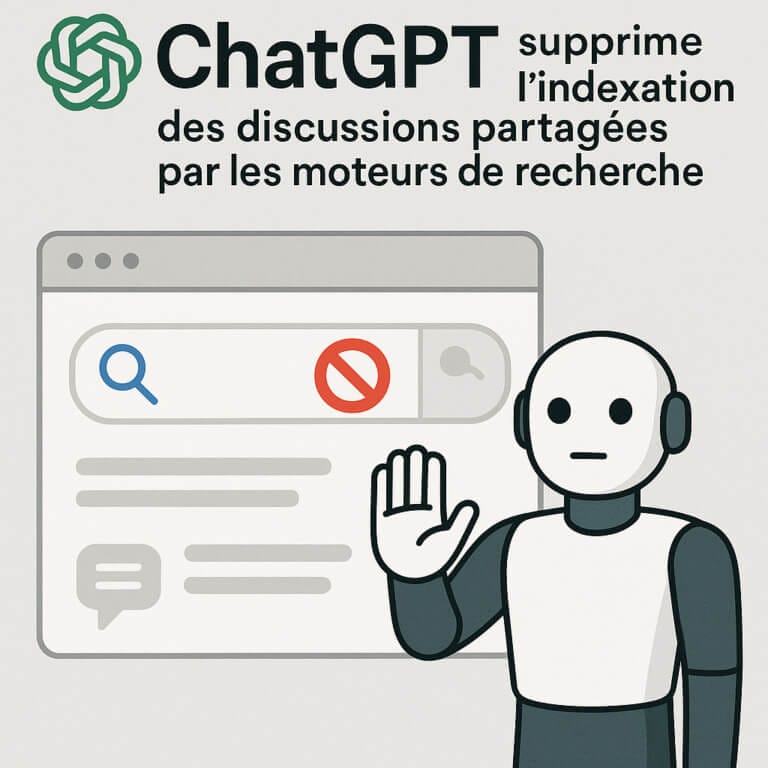 ChatGPT supprime l'indexation des discussions des moteurs de recherche 11 chat gpt
